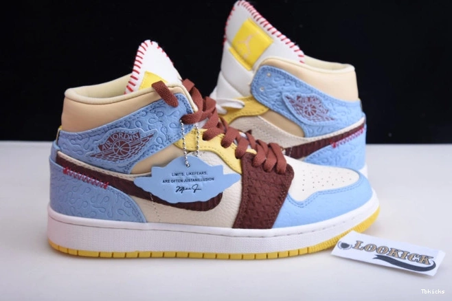 Reps TBK CU2803-200 Jordan 1 Chateau Air SE x Maison Mid Rouge Fearless 0823